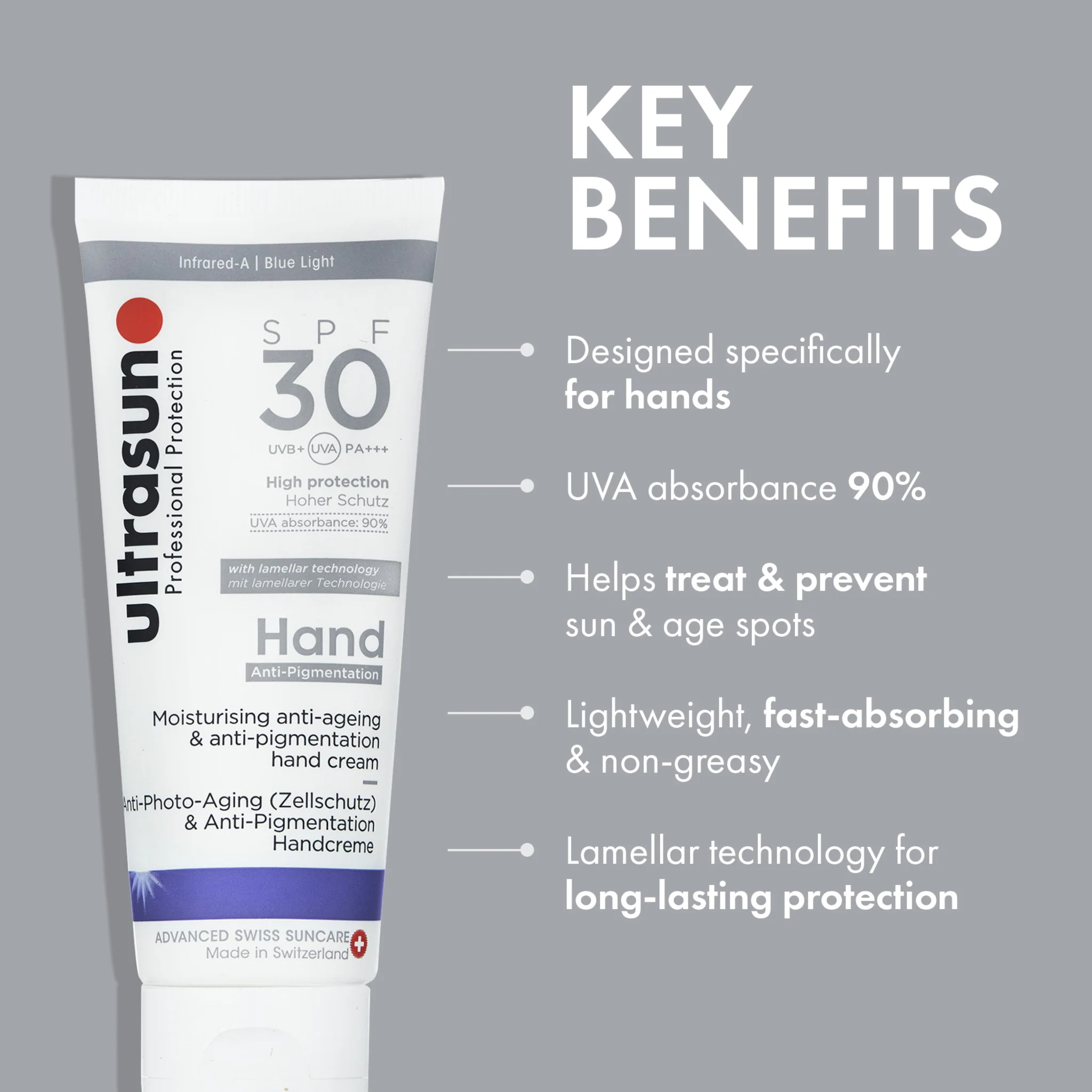 Ultrasun Anti-Pigmentation Hand Cream SPF30 - Image 2