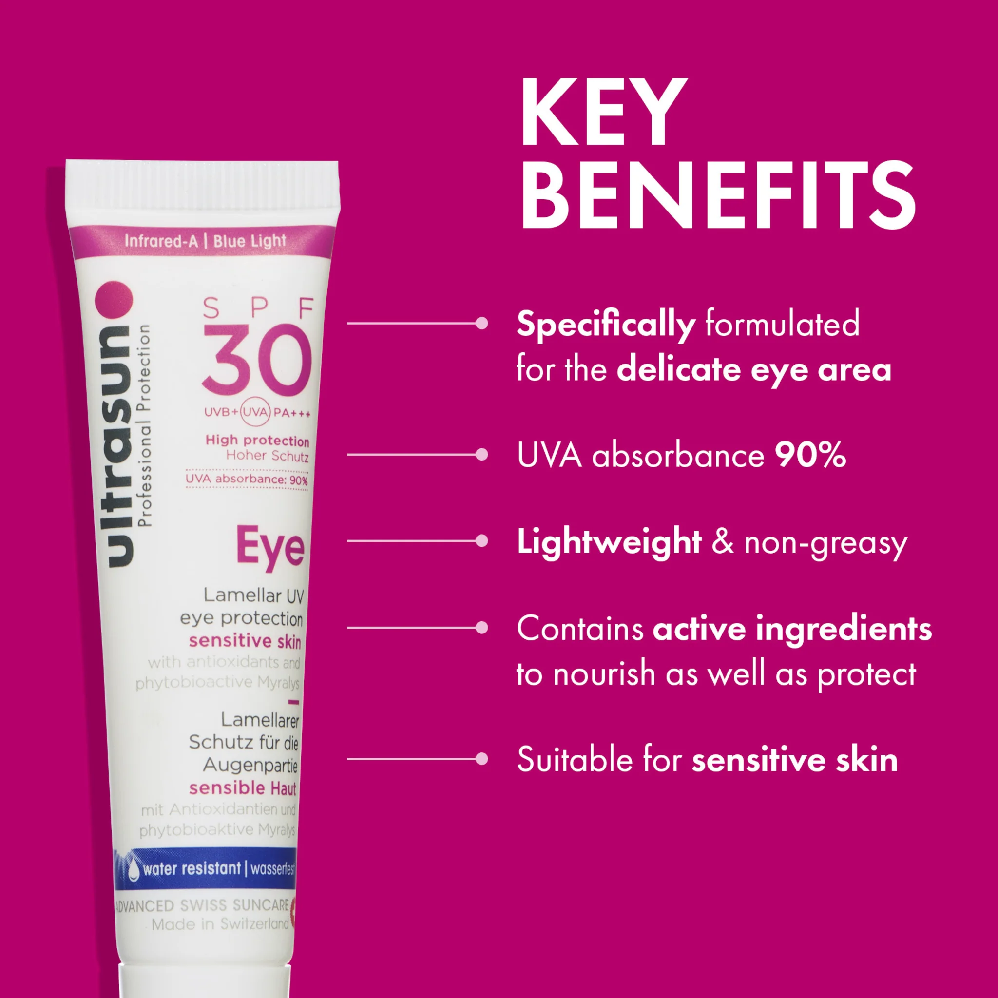 Ultrasun Eye Protection Cream SPF30 - Image 3
