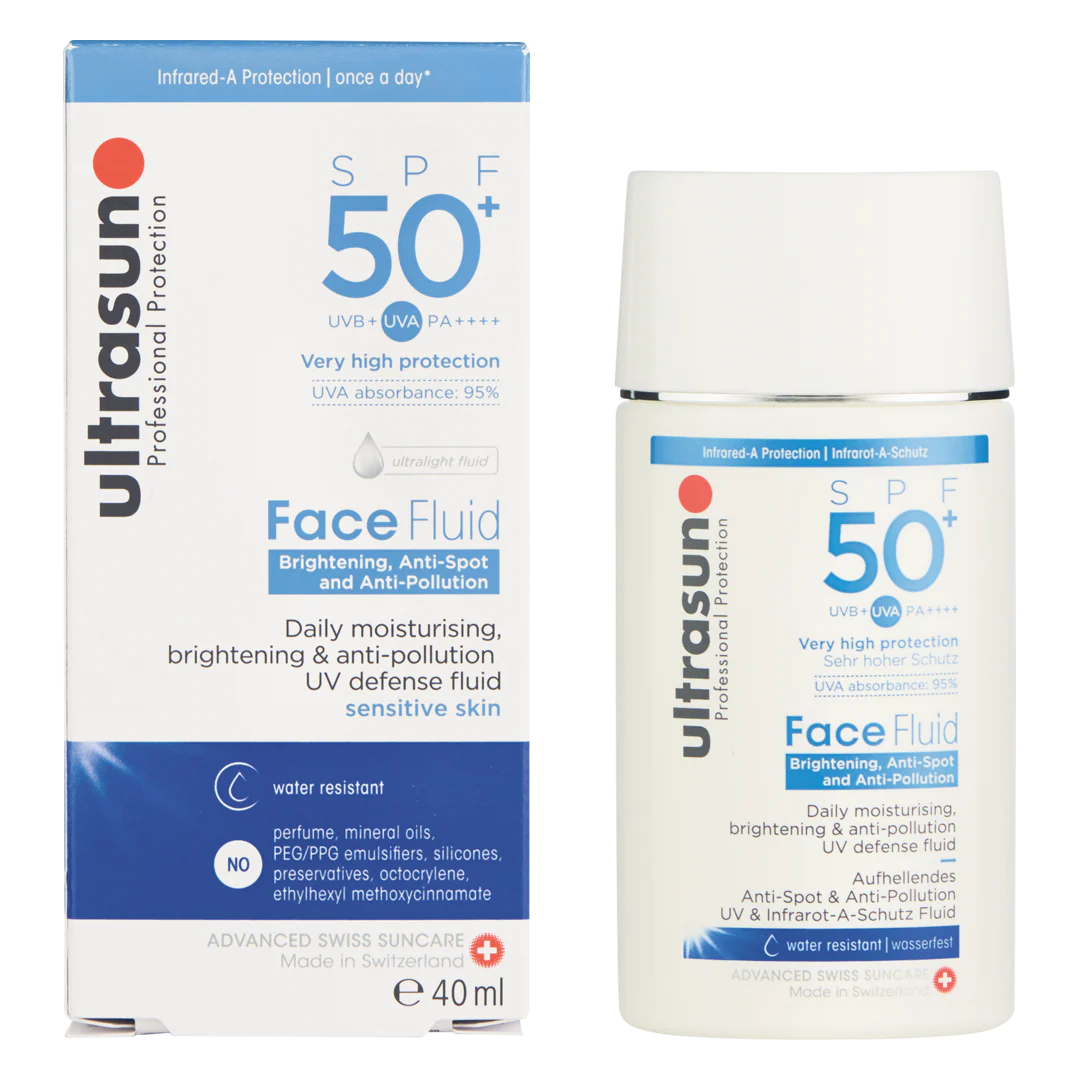 Ultrasun Face Fluid Brightening, Anti-Spot and Anti-Pollution SPF50+ - Image 2