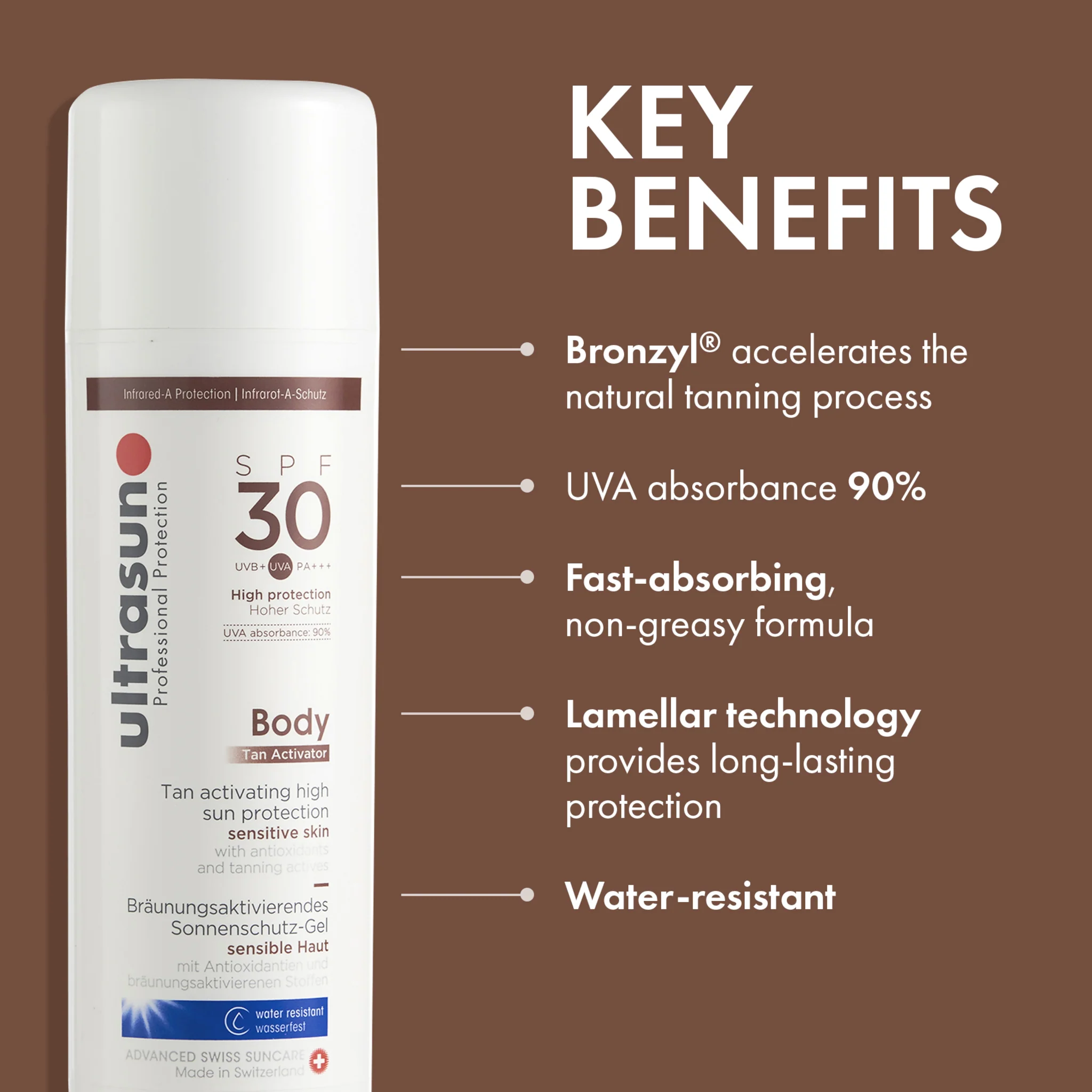 Ultrasun Tan Activator Body SPF30 - Image 3