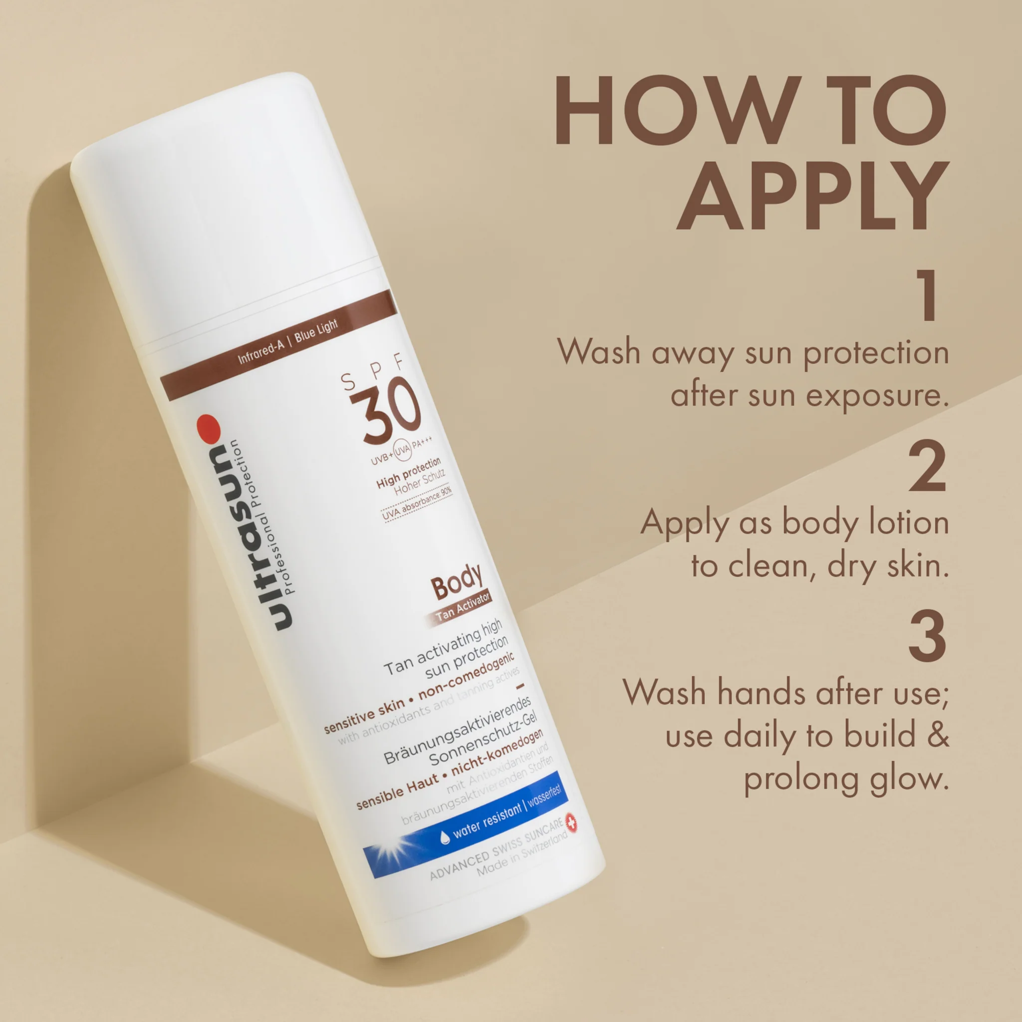 Ultrasun Tan Activator Body SPF30 - Image 5