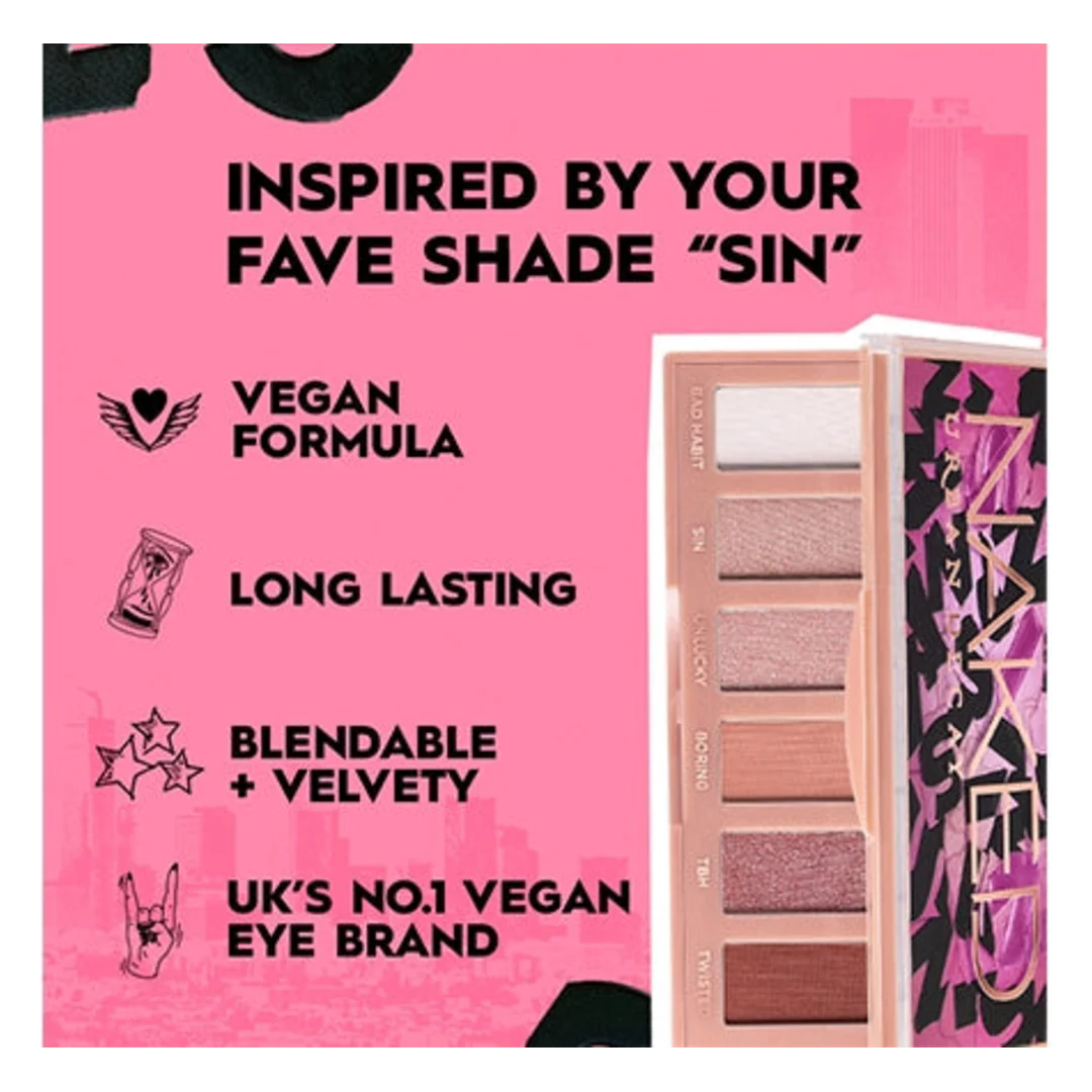 Urban Decay Naked Sin Mini Eyeshadow Palette - Image 7