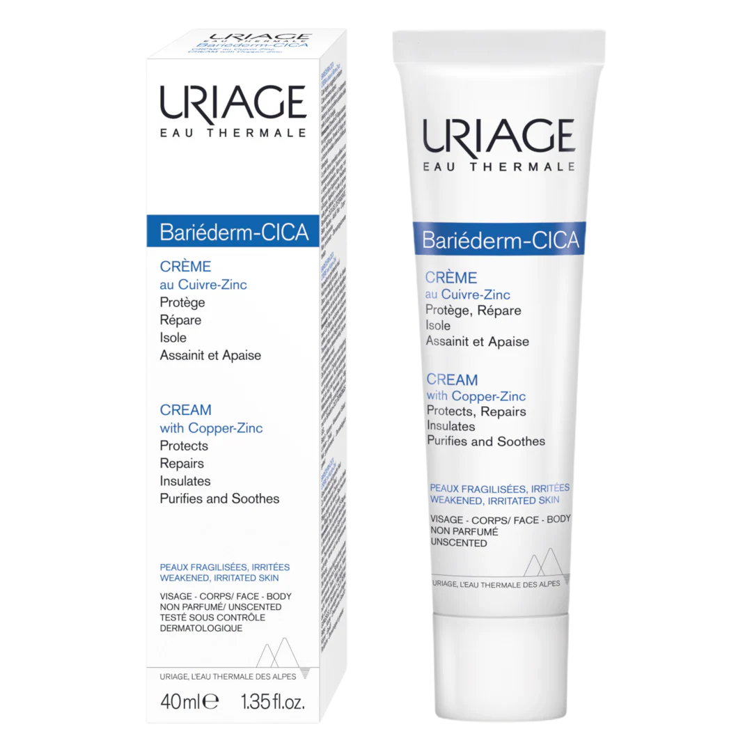 Uriage Bariederm Repairing Cica-Cream with Copper-Zinc - Image 4