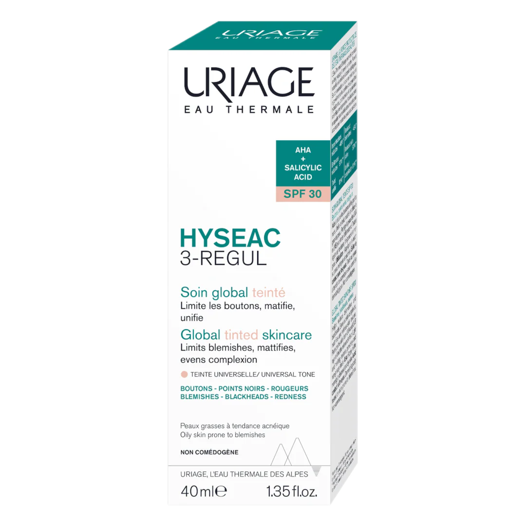 Uriage Hyseac 3-Regul Global Tinted Skin-Care SPF30 - Image 2