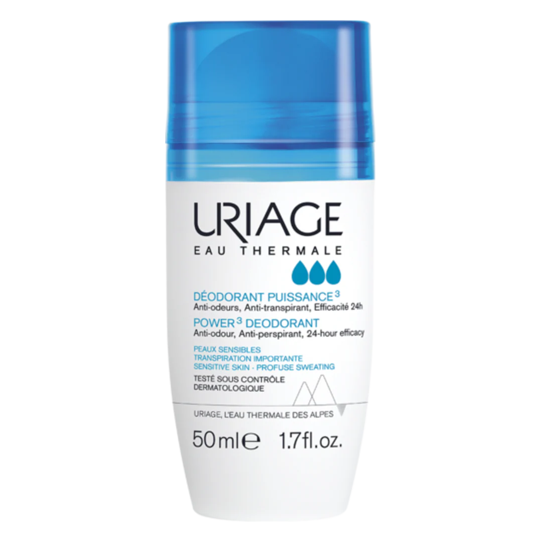 Uriage Eau Thermale Power 3 Anti-Perspirant Roll-On Deodorant