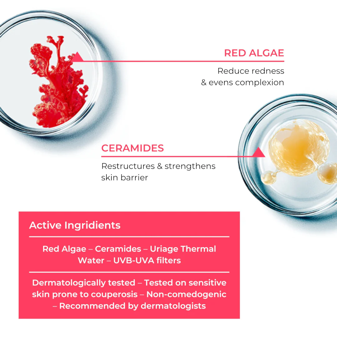Uriage Roseliane Anti-Redness Cream SPF30 - Image 5