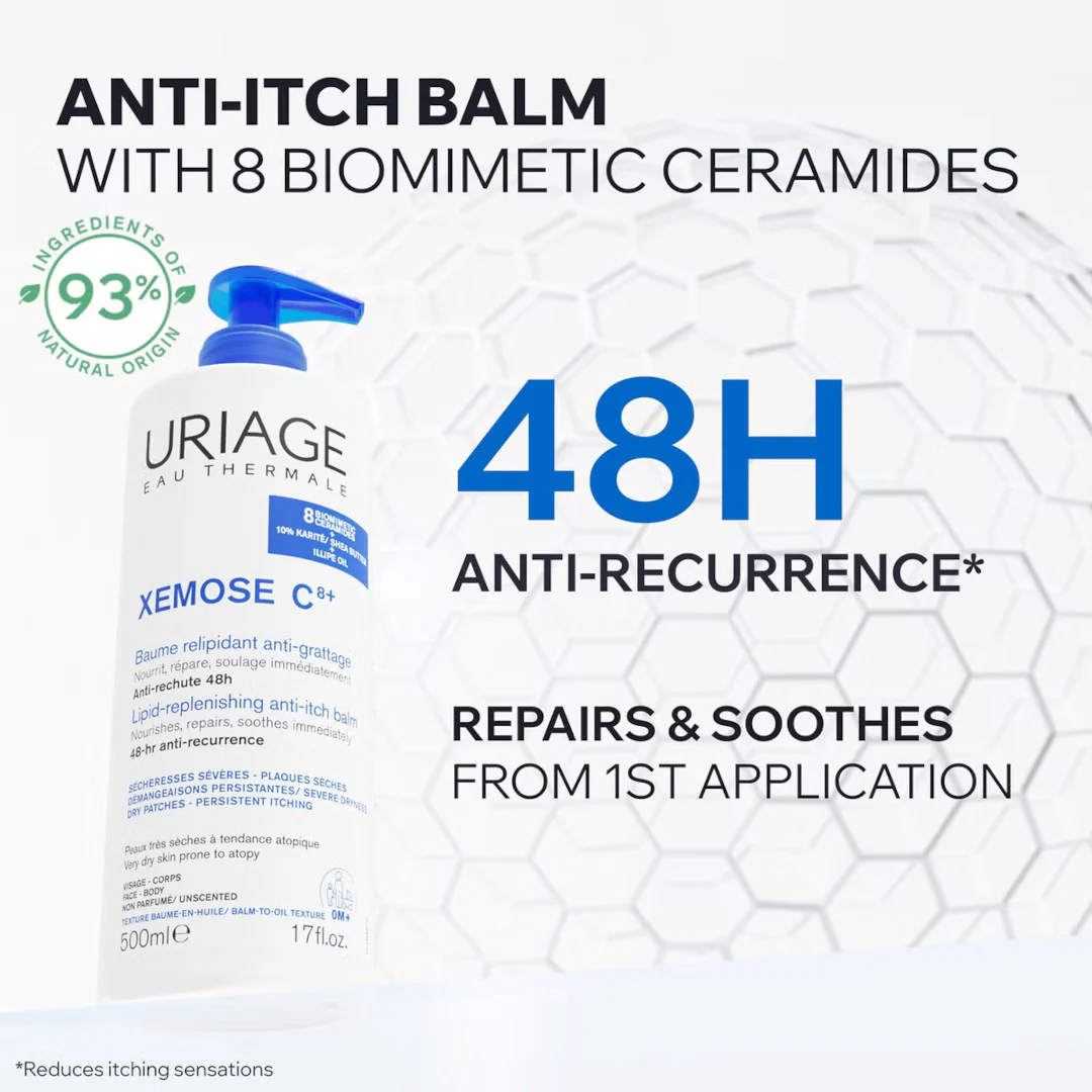 Uriage Xemose C8+ Anti Itch Soothing Oil Balm - Image 4