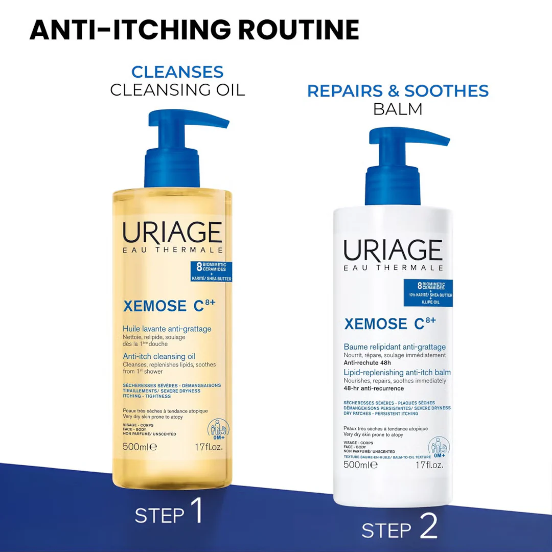 Uriage Xemose C8+ Anti Itch Soothing Oil Balm - Image 7