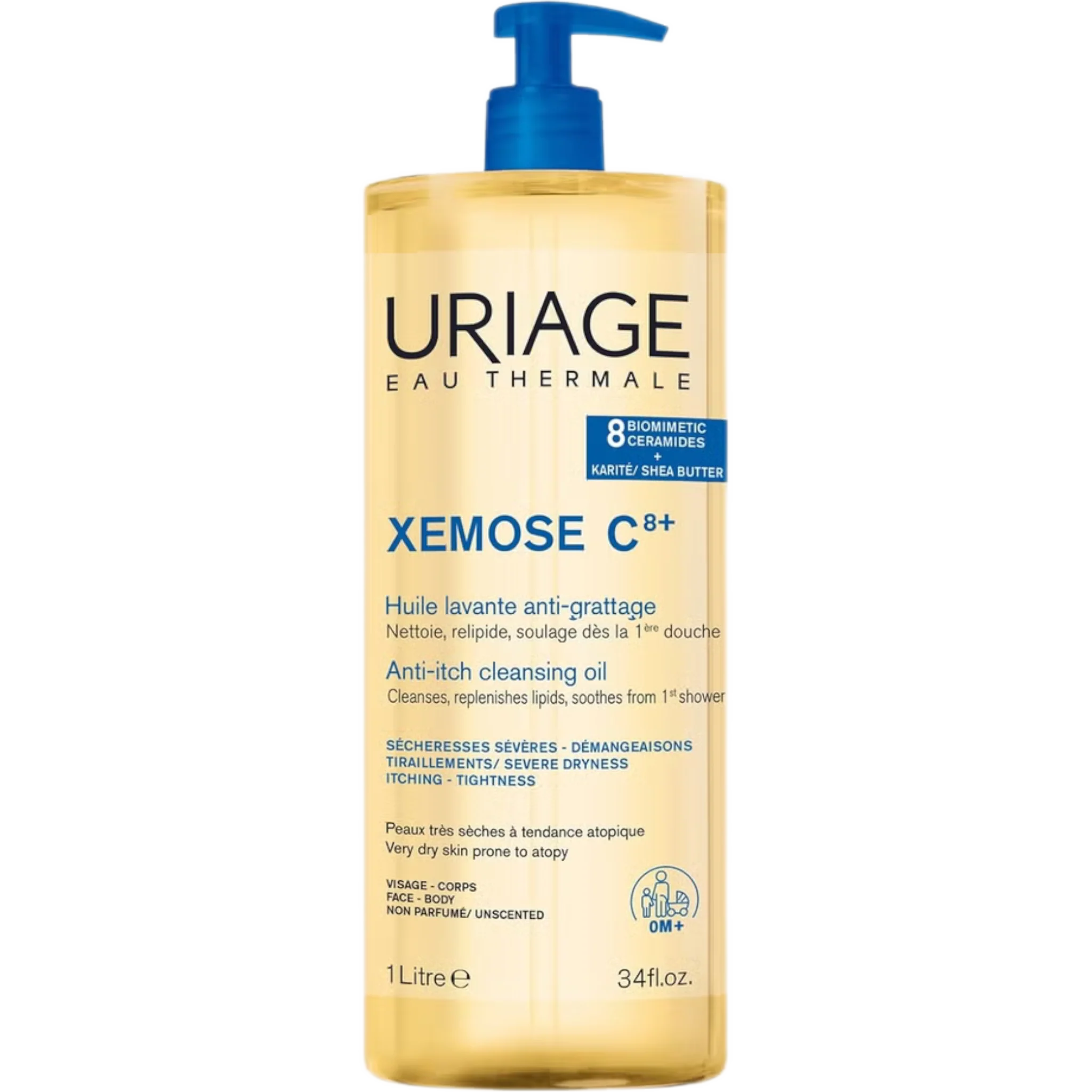 Uriage Xemose Cleansing Soothing Oil