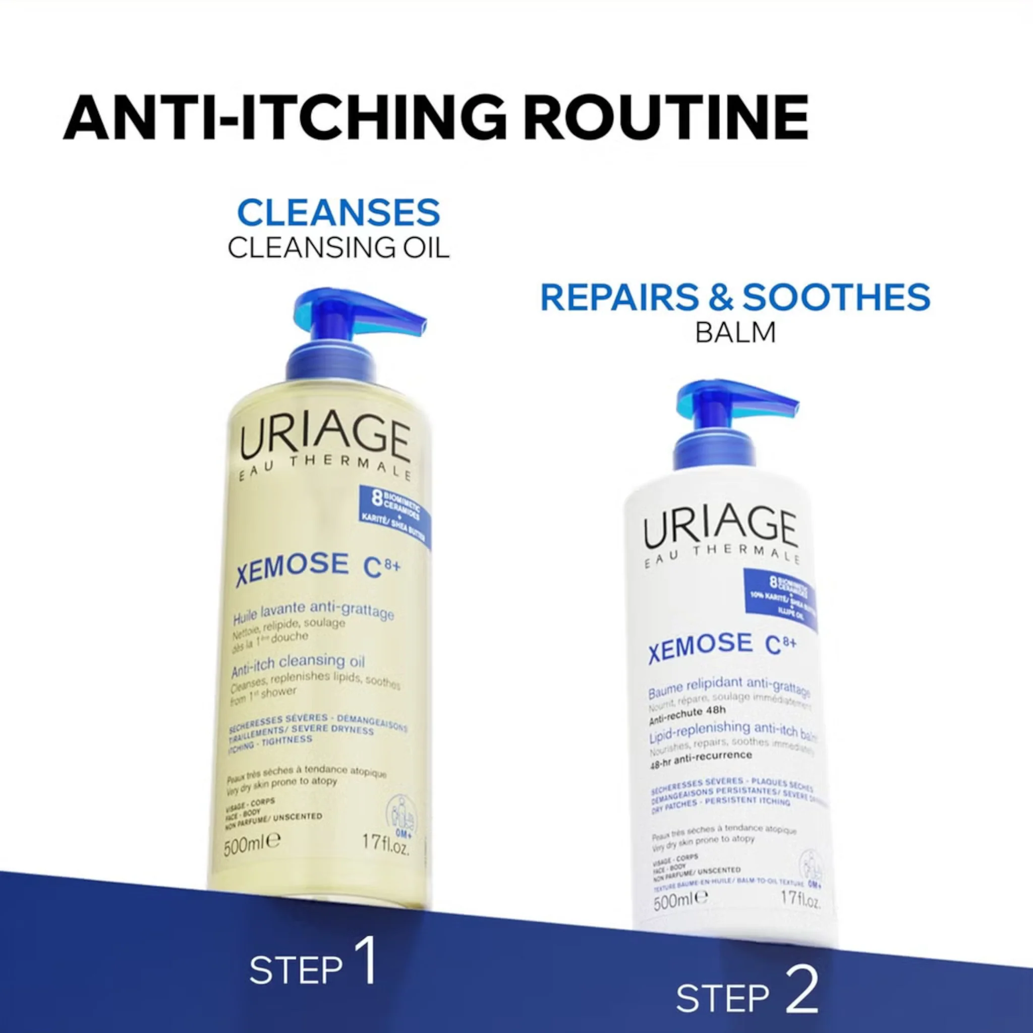 Uriage Xemose Cleansing Soothing Oil - Image 10