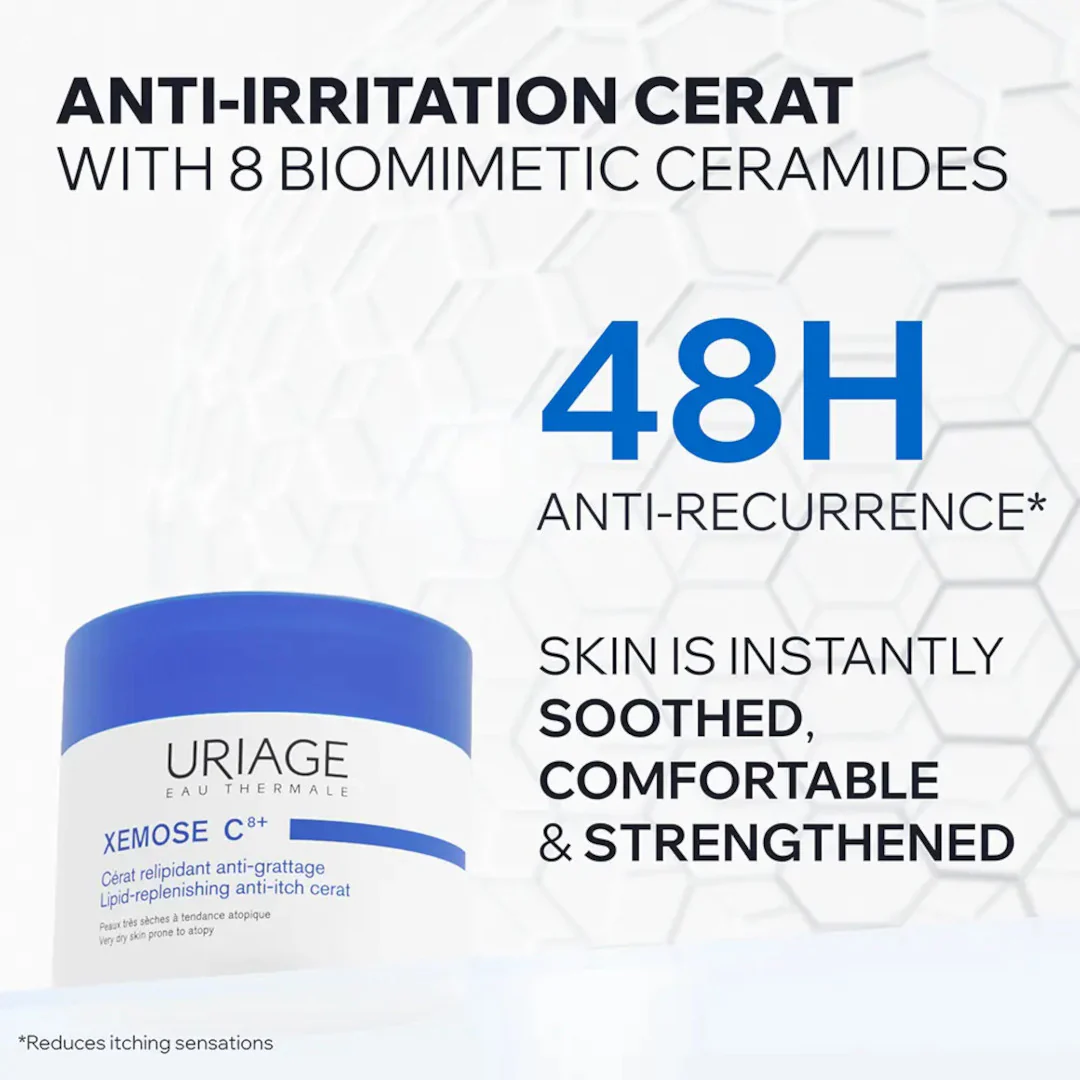Uriage Xemose C8+ Lipid-Replenishing Anti-Irritation Cerat - Image 4