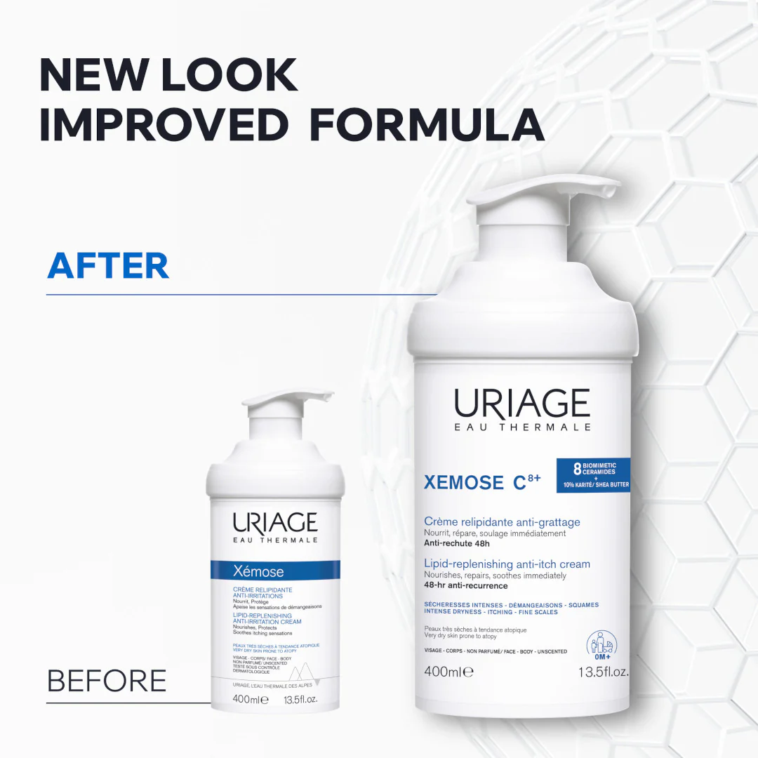 Uriage Xemose C8+ Lipid-Replenishing Anti-Itch Cream - Image 10