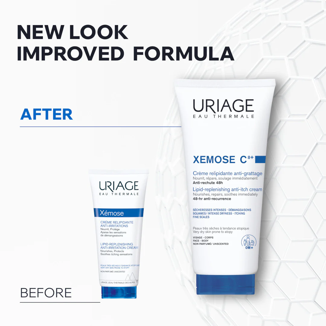 Uriage Xemose C8+ Lipid-Replenishing Anti-Itch Cream - Image 9
