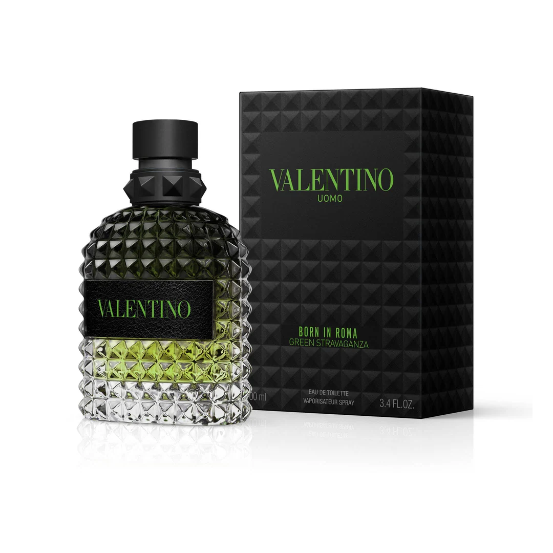 Valentino Uomo Born In Roma Green Stravaganza Eau de Toilette Spray - Image 4