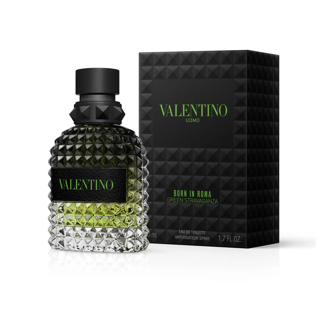 Valentino Uomo Born In Roma Green Stravaganza Eau de Toilette Spray - Image 5