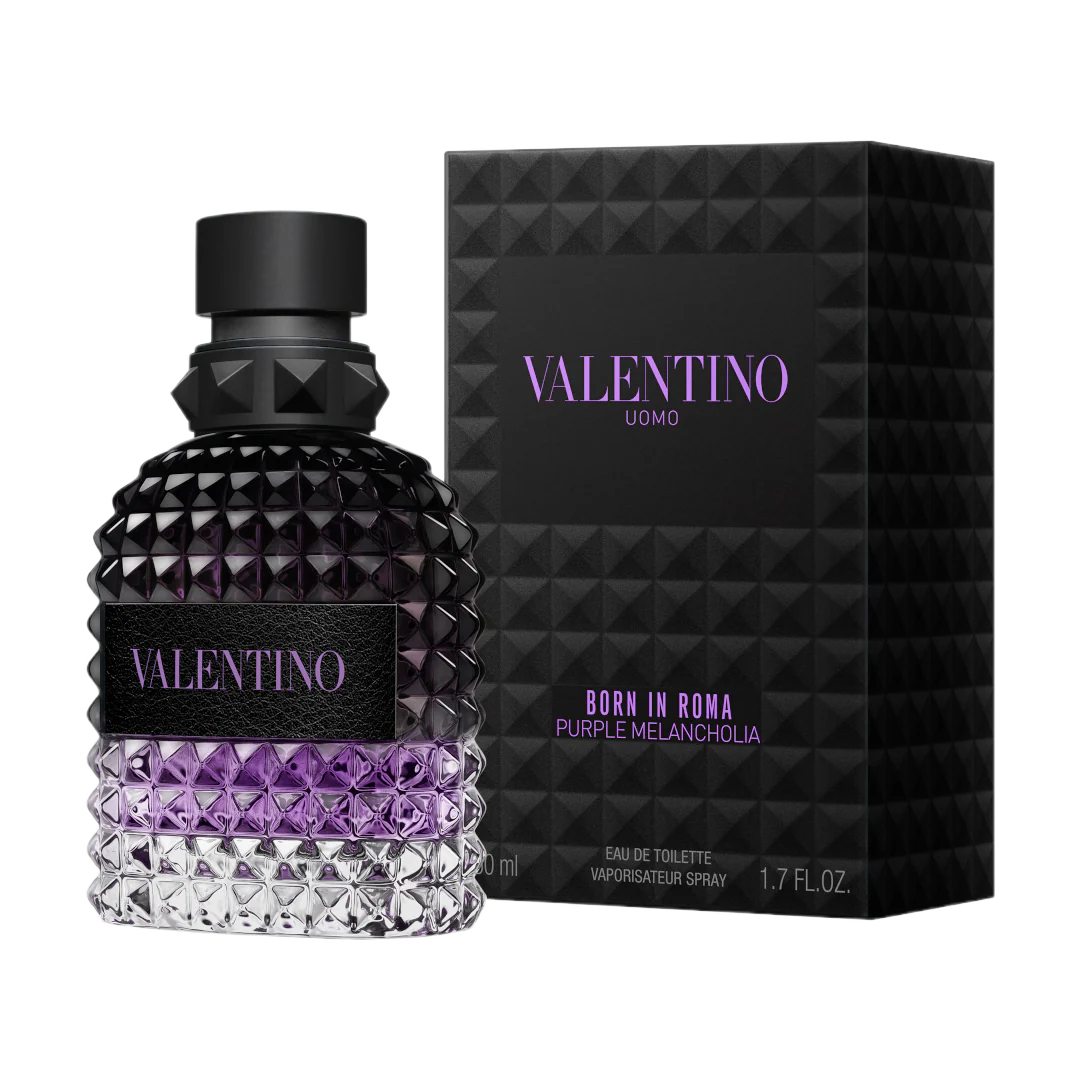 Valentino Uomo Born in Roma Purple Melancholia Eau de Toilette - Image 4