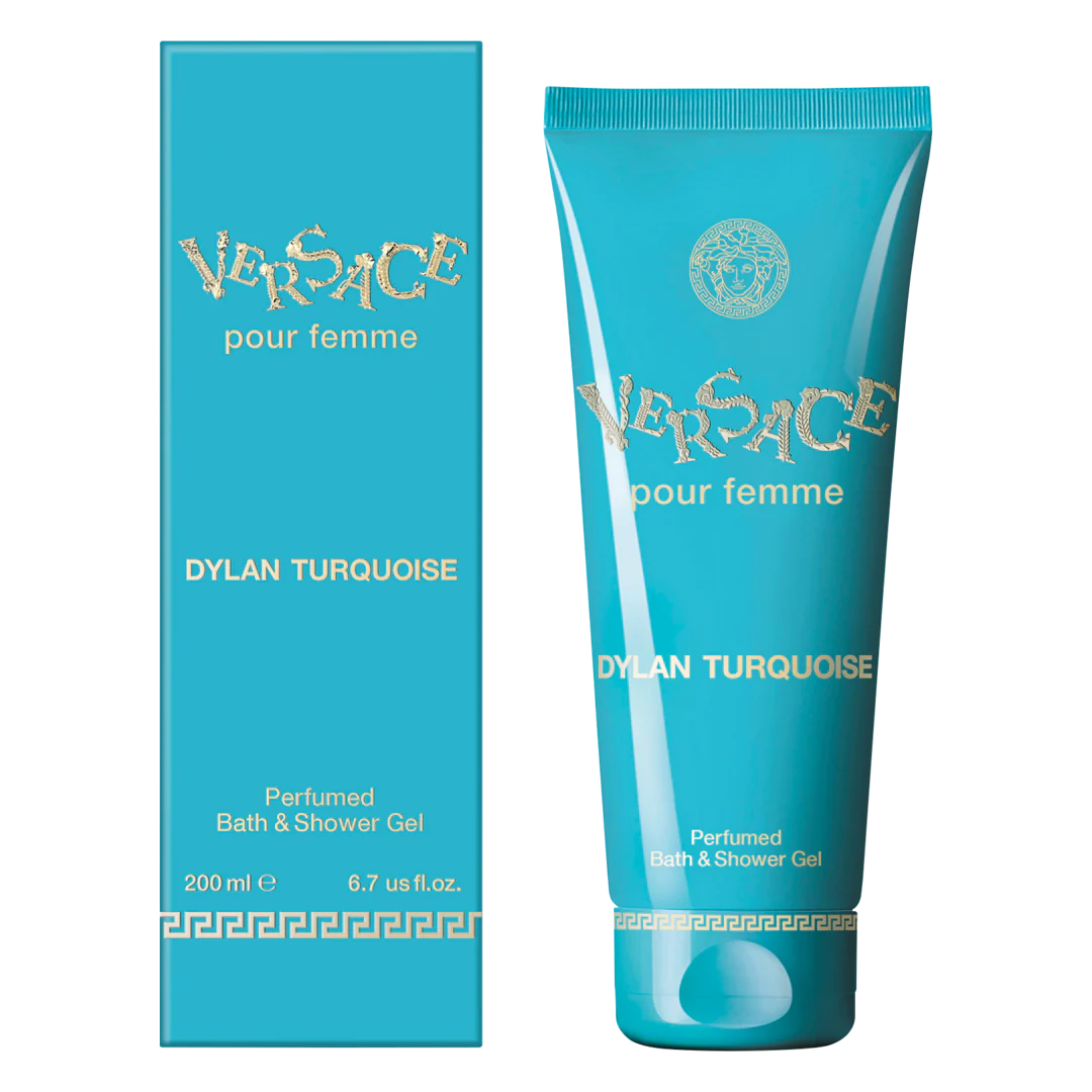 Versace Dylan Turquoise Perfumed Bath & Shower Gel - Image 2