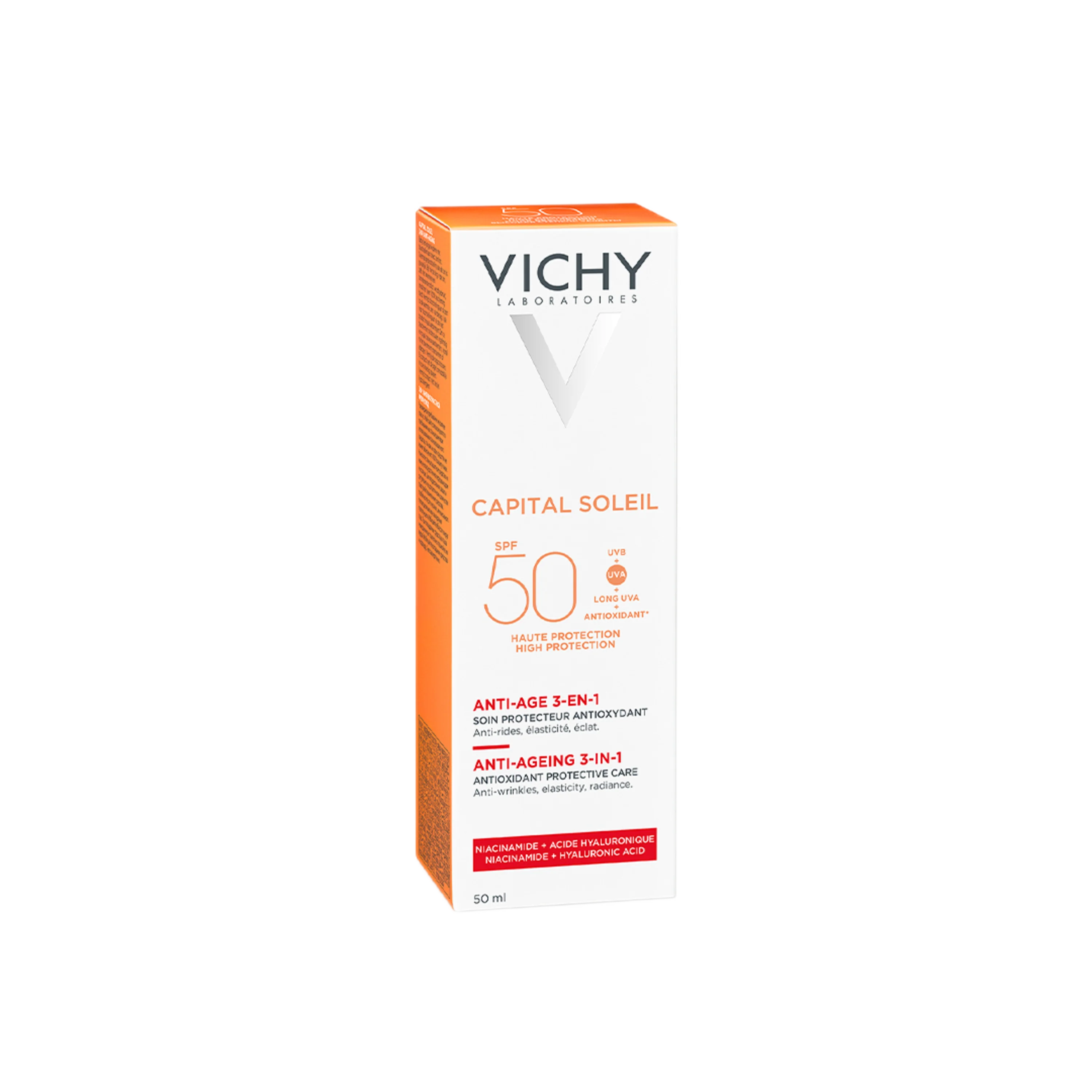 Vichy Capital Soleil Anti-Ageing 3-In-1 Daily Antioxidant Care SPF50 - Image 2
