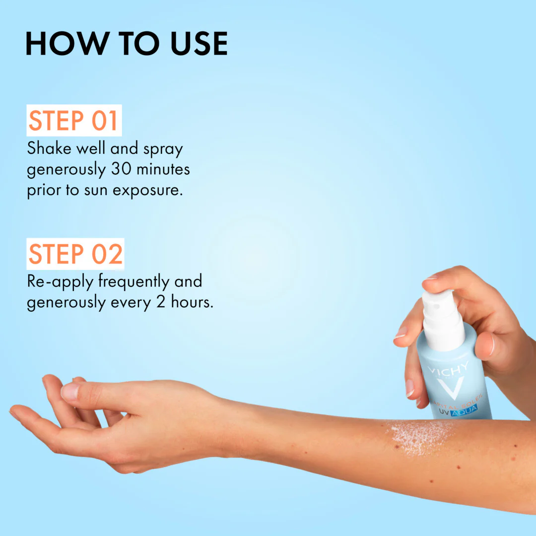 Vichy Capital Soleil UV Aqua Hydrating Invisible Spray SPF50 - Image 7