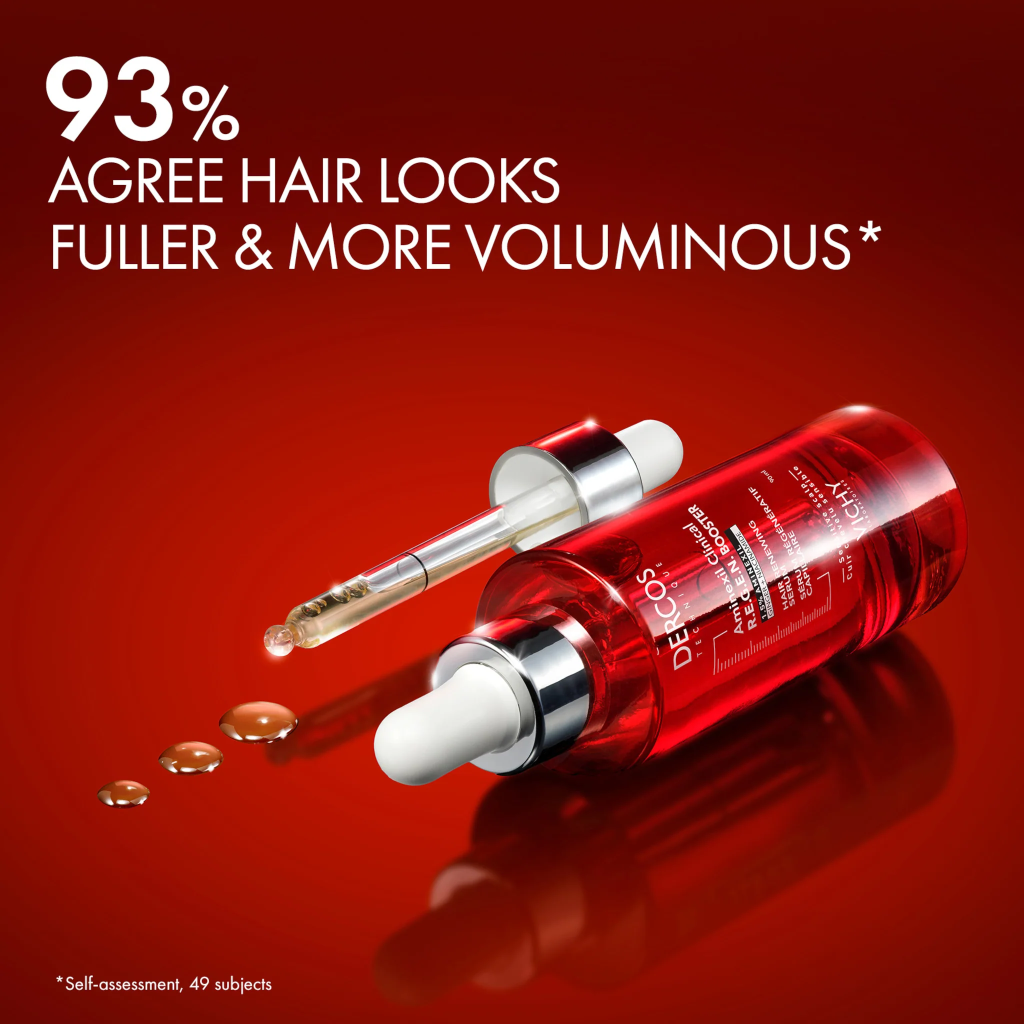 Vichy Dercos Aminexil Clinical REGEN Booster Hair Renewing Serum - Image 3