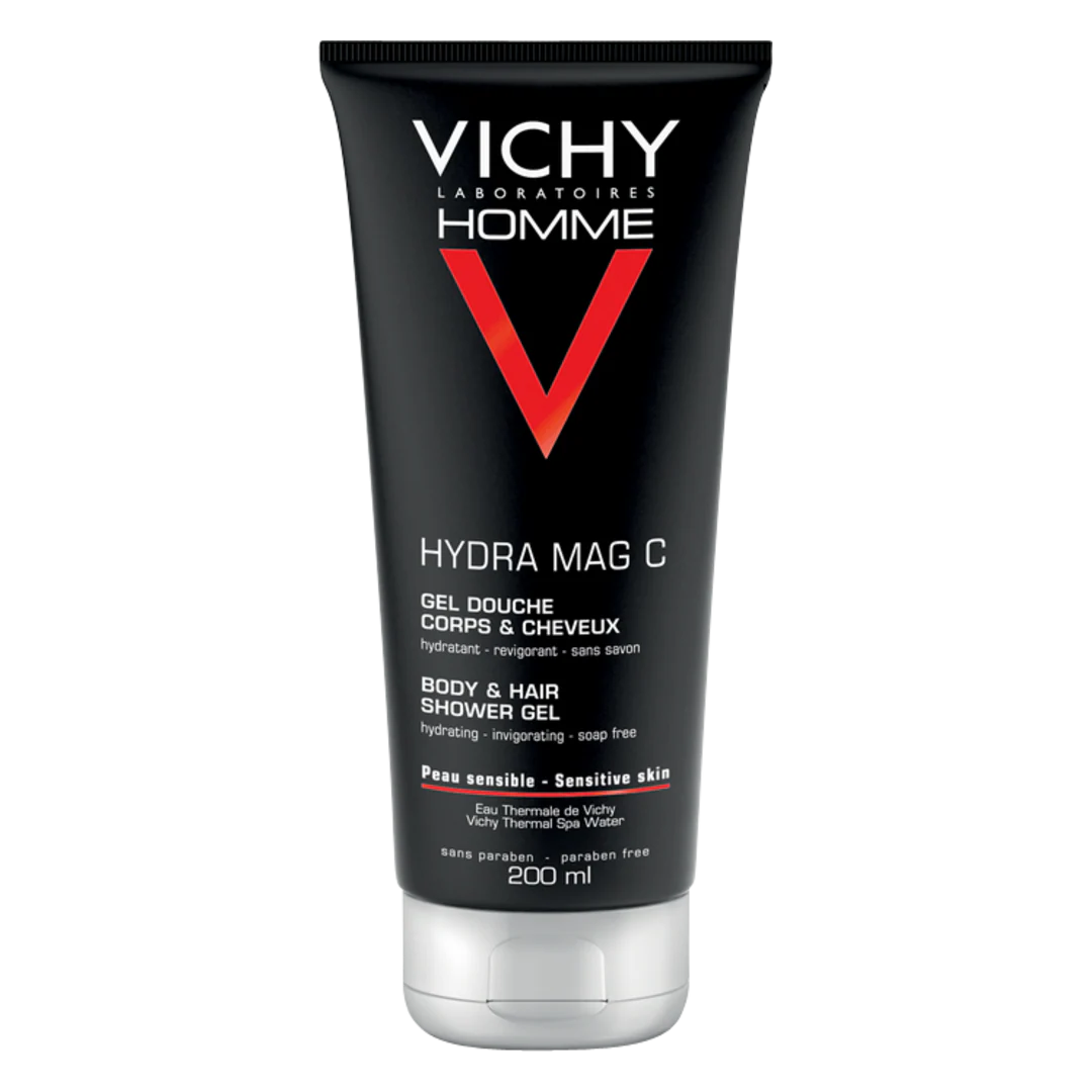 Vichy Homme Hydra Mag C Body & Hair Shower Gel