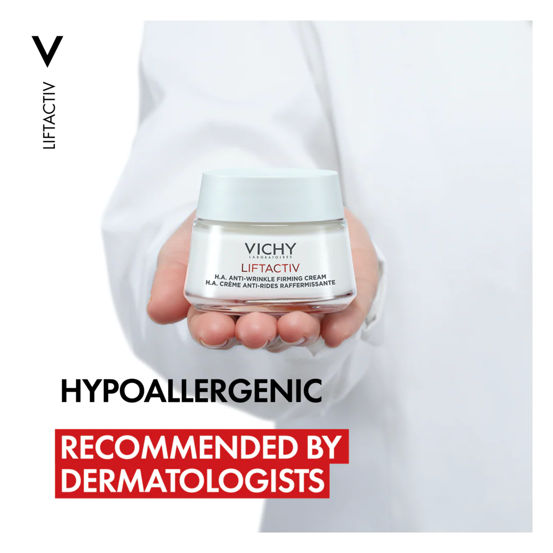 Vichy LiftActiv H.A. Anti-wrinkle Firming Cream Dry Skin - Image 2
