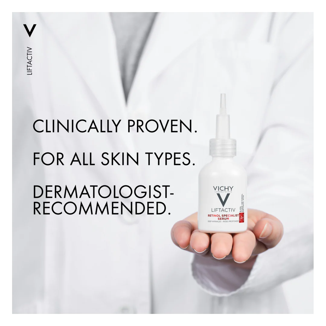 Vichy LiftActiv Retinol Specialist Deep Wrinkle Serum - Image 4