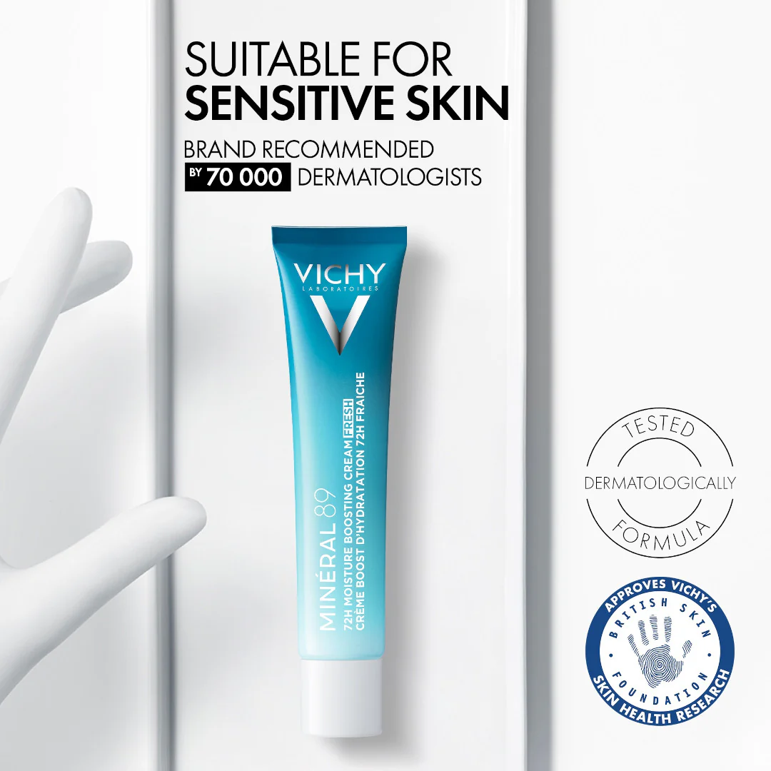 Vichy Mineral 89 72Hr Moisture Boosting Cream Fresh - Image 3
