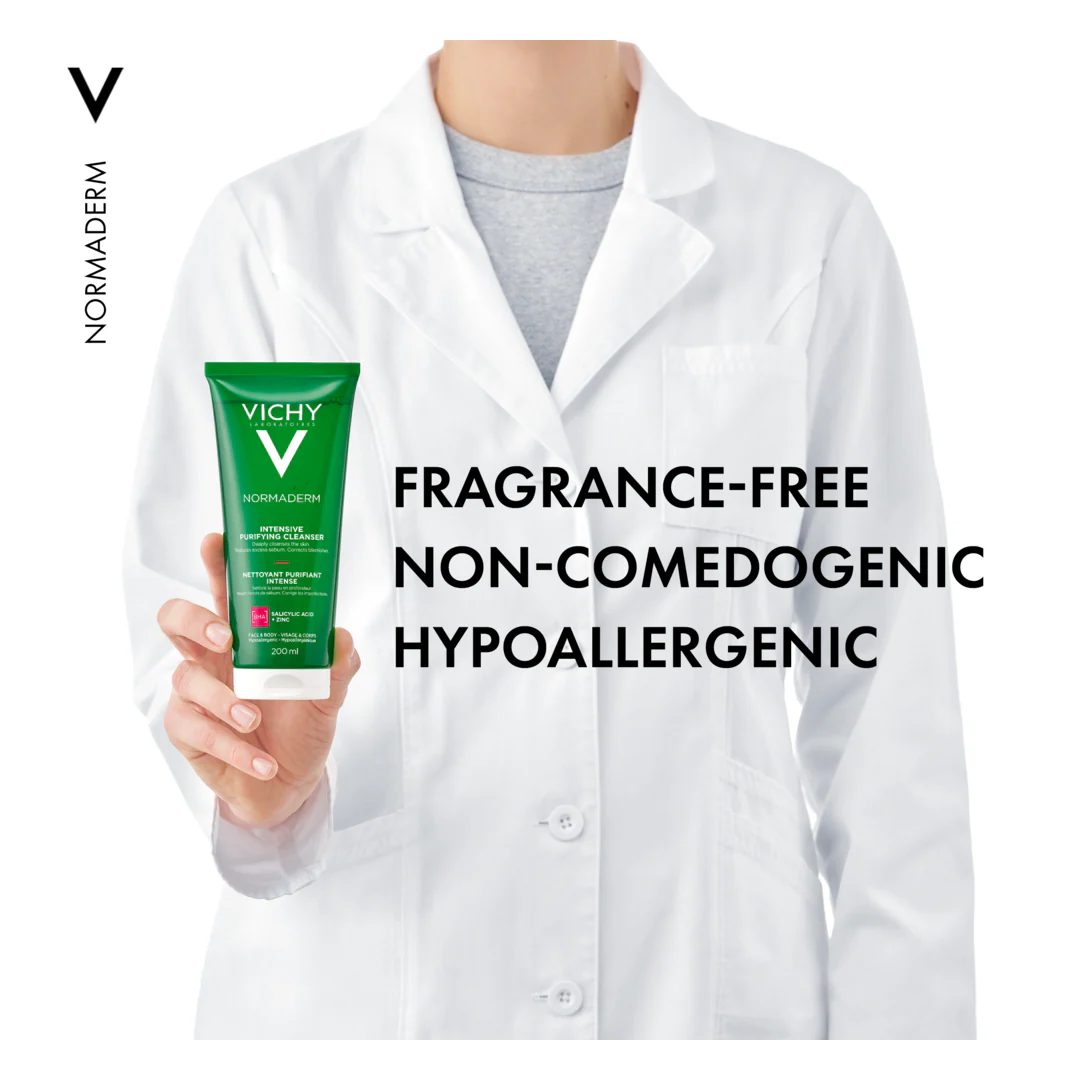 Vichy Normaderm Intensive Purifying Cleanser Gel - Image 3