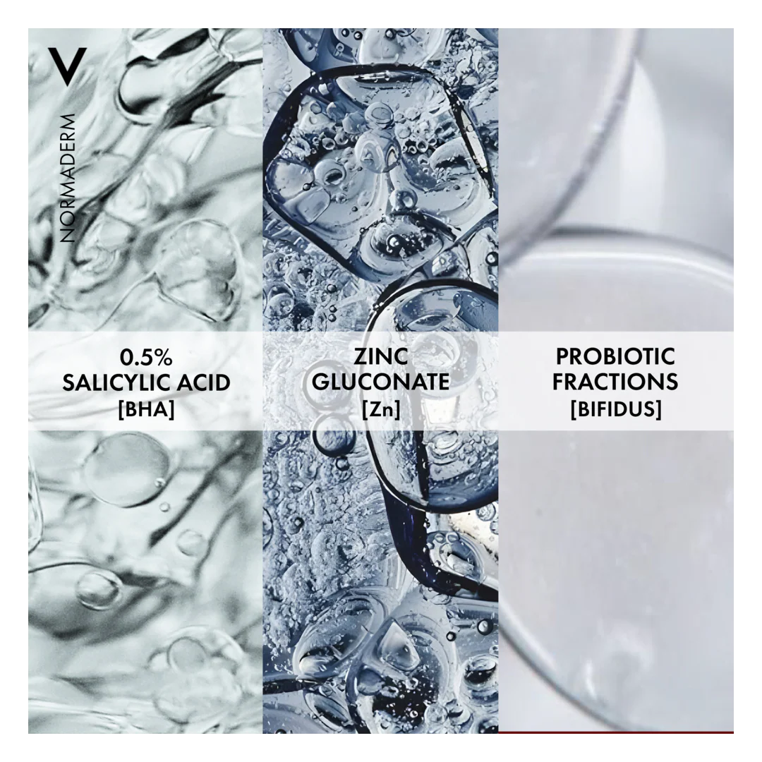 Vichy Normaderm Intensive Purifying Cleanser Gel - Image 4