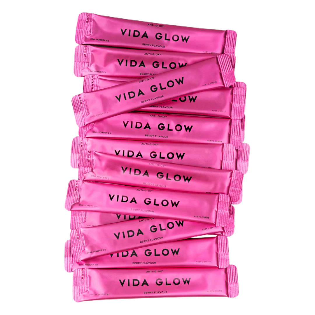 Vida Glow Anti-G-Ox Sachets - Berry Flavour - Image 2