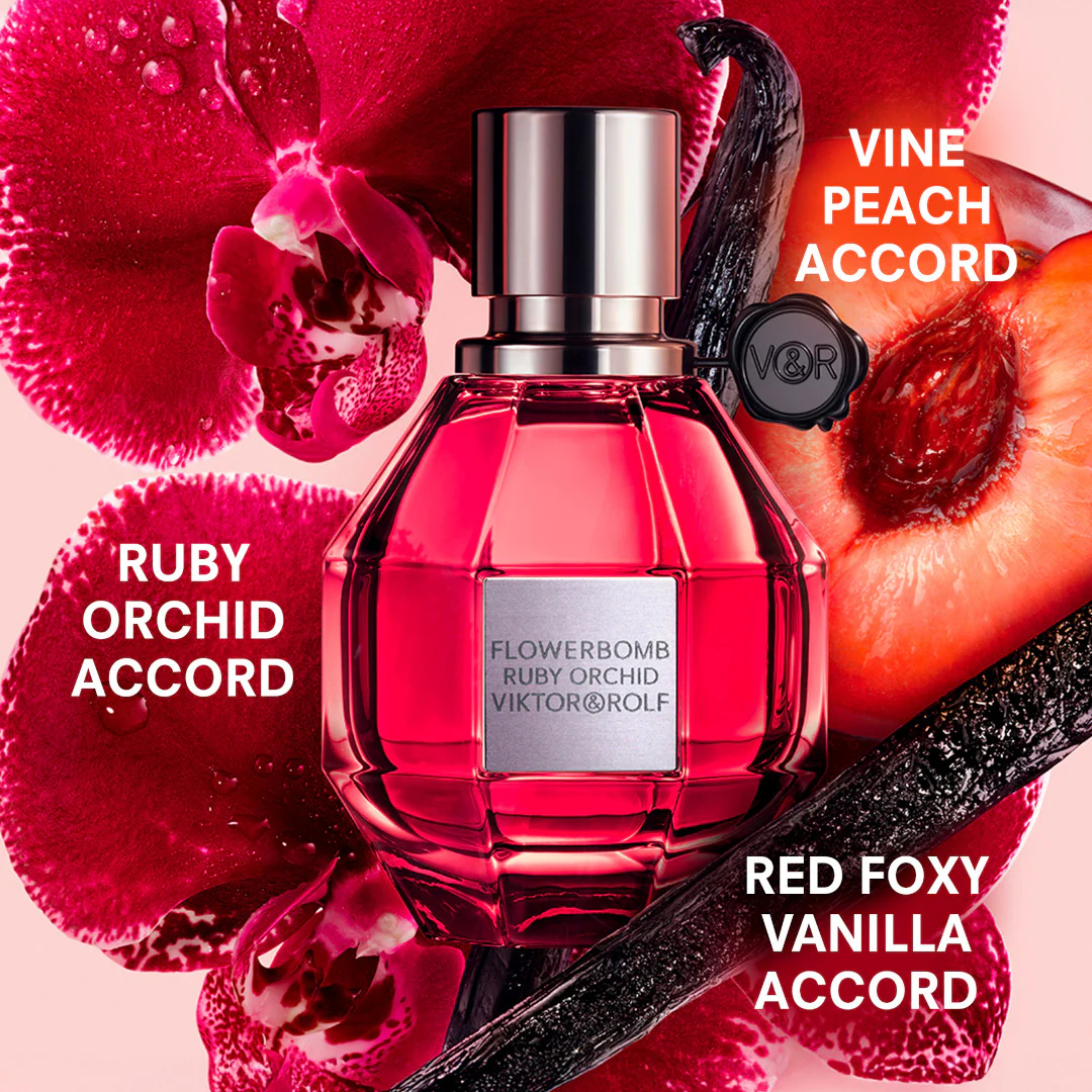 Viktor & Rolf Flowerbomb Ruby Orchid Eau de Parfum Spray - Image 7
