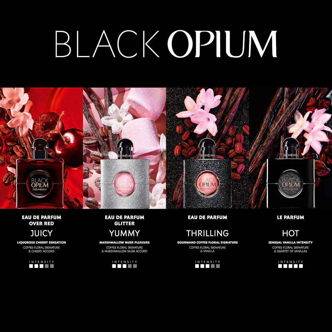 Yves Saint Laurent Black Opium Glitter Eau de Parfum - Image 13