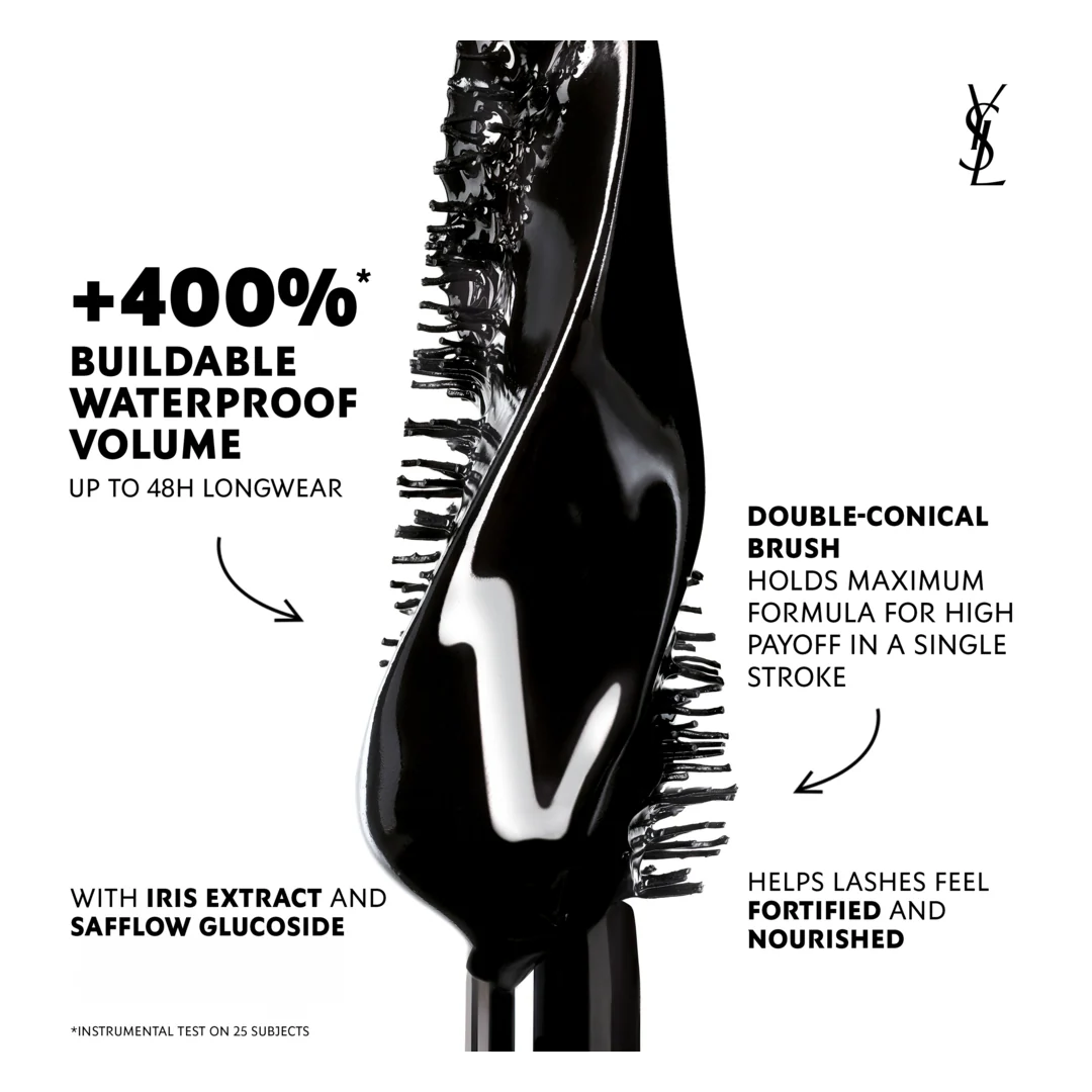 Yves Saint Laurent Lash Clash Waterproof Extreme Volume Mascara - Image 2