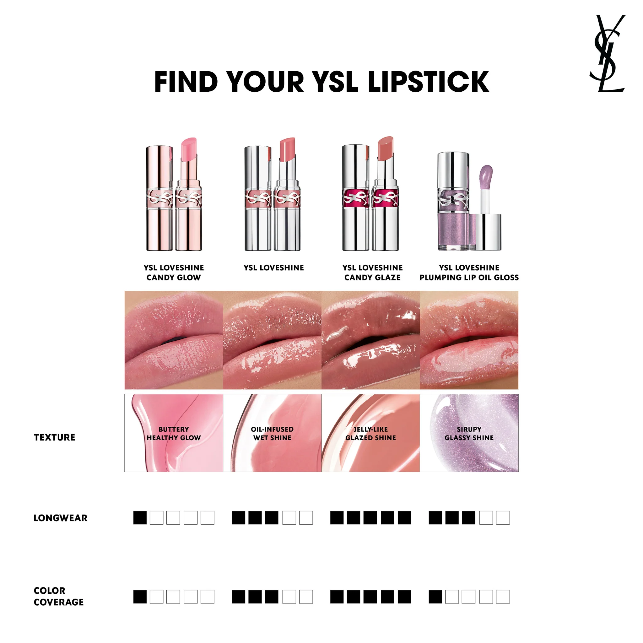 Yves Saint Laurent Loveshine Plumping Lip Oil Gloss - Image 29