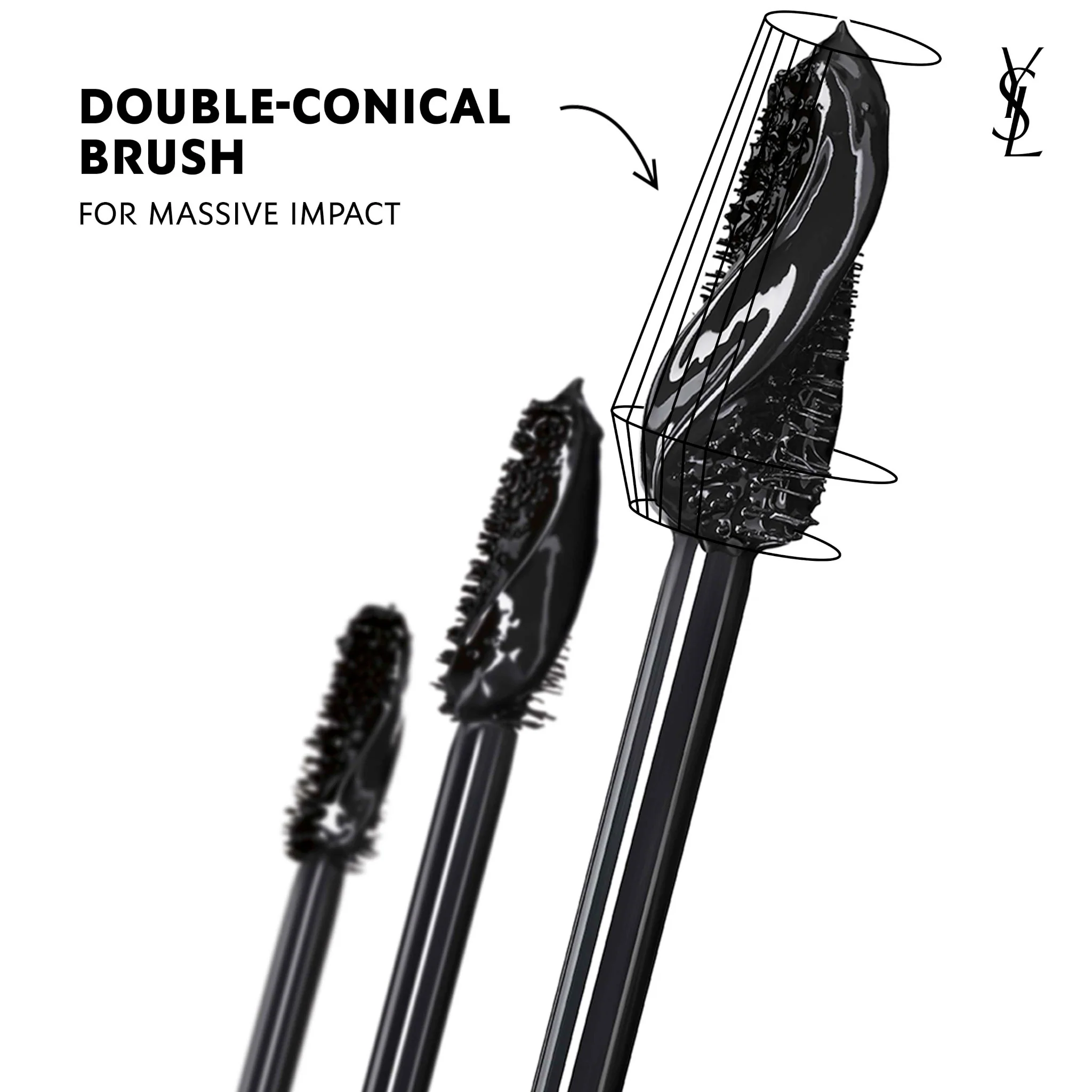 Yves Saint Laurent Mascara Extreme Volume Lash Clash Travel Size - Image 7